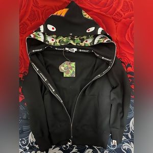 ВАРЕ ABC Shark Full Zip Double Hoodie